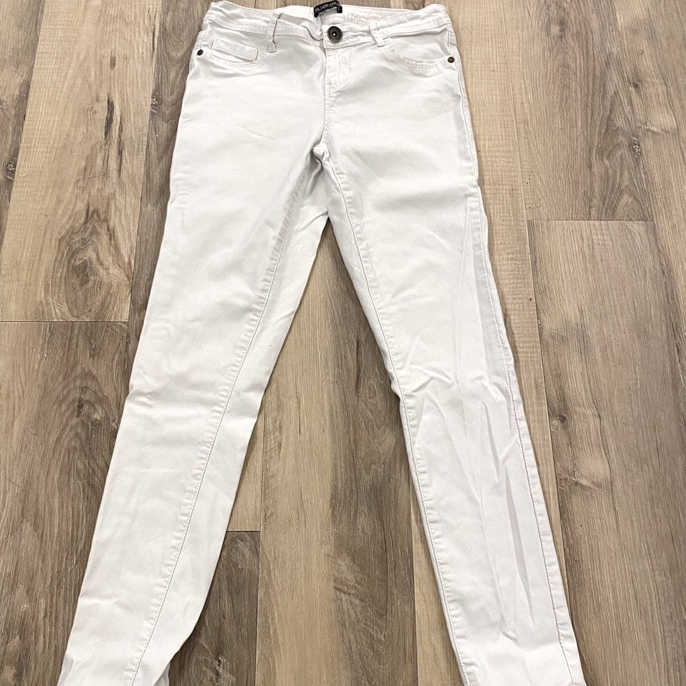 White Jeggings size small